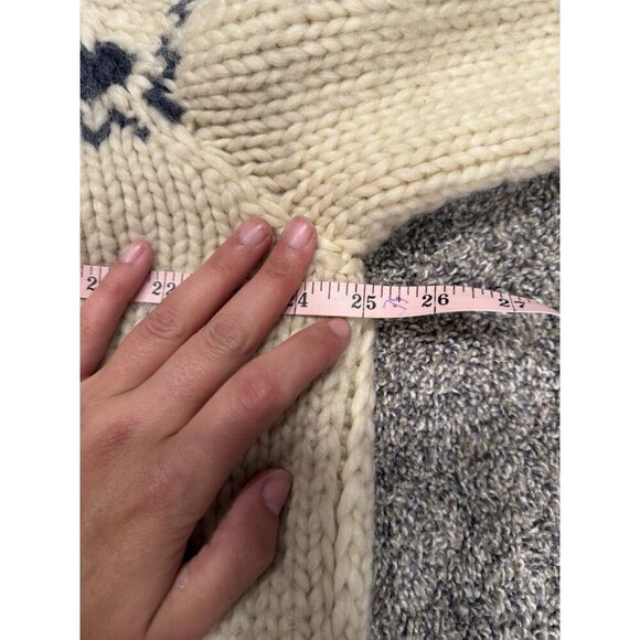 Vintage Kanata Cowichan Knit Button Up Sweater Canada - Picture 4 of 9